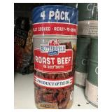 Roast Beef 4 pack