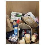 Misc box lot- MUST take all- damaged