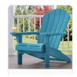 2-Keter adirondack chair teal -white
