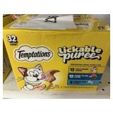 Temptations lickable puree 2-32 ct