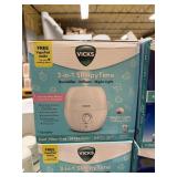 Vicks 3 in 1 sleepy time humidifer diffuser light