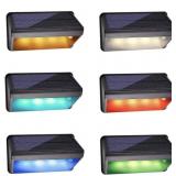 Solar deck lights