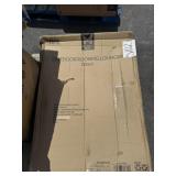 Outdoor rocking lounger gray
