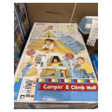 Little Tikes campin & climb wall