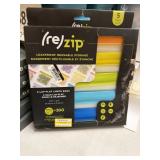 Re Zip reusable storage 5 bags