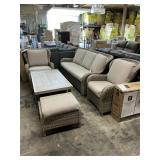 5 pc Wicker outdoor patio set