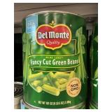 Del Monte fancy cut green beans 101 oz