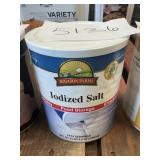 Auguson farms iodized salt 1474 servings