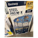 Bestway steel pro max 15ft 48in deep