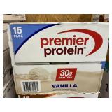 Premier Protein vanilla 15 pack