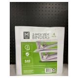 2-inch View binders 4 pack