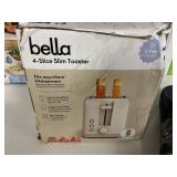 Bella 4- slice slim toaster