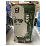 220 Commercial can liners 50 gal