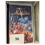 Aladdin VHS box w/ blanket set