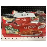 Chef Boyardee beef ravioli 12 cans