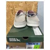 Eddie Bauer mens lace up loafer size 7