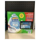 Scrubbing Bubbles toilet stamp