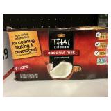 Thai coconut milk 6 cans