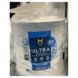 Ultra paper plates 204 ct