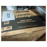 Half sheet premium paper towels 12 rolls