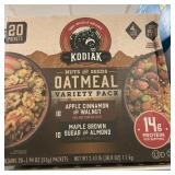 Kodial oatmeal variety pack 20 packets
