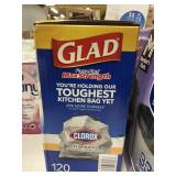Glad Clorox 120 bags