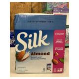 Silk almond milk 6qt