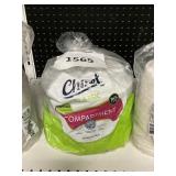 Chinet classic compartment plates 165 ct