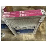 Filters 4 pack 16x20x1