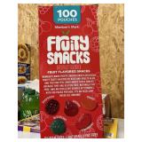 Fruity snacks 100 pouches