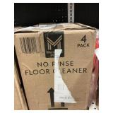 No rinse floor cleaner 4-1 gal
