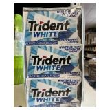 Trident white sugar free gum 12-16pc