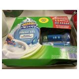 Scrubbing Bubbles toilet stamp