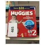 Huggies 210 diapers size 2