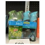 Febreze air mist 4 bottles