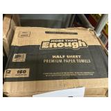Half sheet premium paper towels 12 rolls
