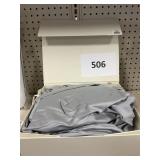 Aireolux gray sheet set twin