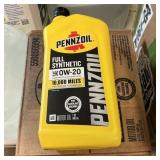 Pennzoil full synethic 0W-20 6-1qt