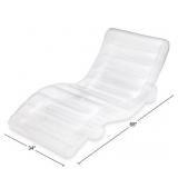 Chaise lounger float