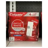 Colgate optic white 4 pack