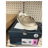 Sperry girls boat shoe size 6
