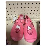 Hello Kitty toddler water shoes size 11/12
