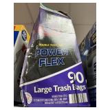 Power Flex 90 large trash bags