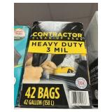 Contractor 42 gal 42 bags