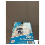Power Flex 200 tall kitchen bags