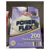 Power Flex 200 tall kitchen bags