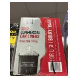 1000 Commercial can liners 10 gal