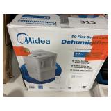 Midea dehumidifer 50pint smart cube