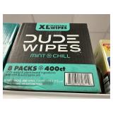Dude wipes XL 400 ct