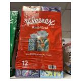 Kleenex anti-viral 12 cube boxes
